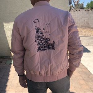 Pink Bomber Jacket